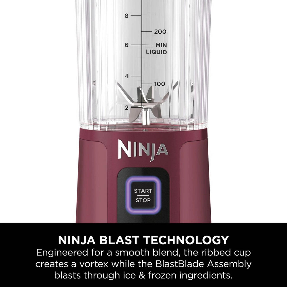 Ninja BC151UKCR Cordless Portable Motorised/Compact Blender - Cranberry