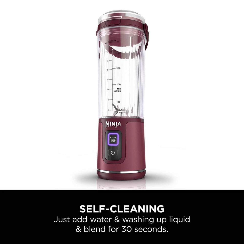 Ninja BC151UKCR Cordless Portable Motorised/Compact Blender - Cranberry