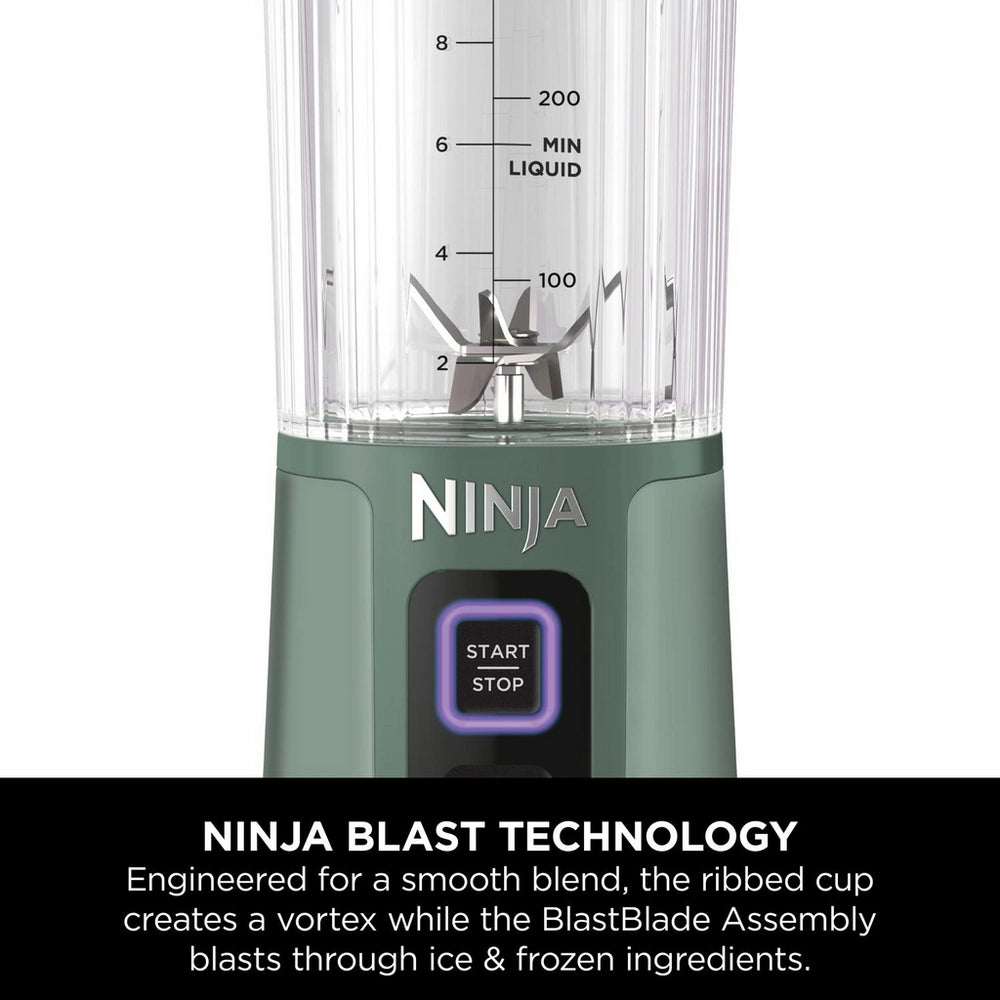 Ninja BC151UKEM Cordless Portable Motorised/Compact Blender - Emerald Green