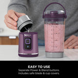Ninja BC151UKPR Cordless Portable Motorised/Compact Blender - Passion Fruit