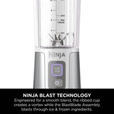 Ninja BC151UKWH Cordless Portable Motorised/Compact Blender - White