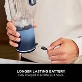 Ninja BC251UKNV Compact Portable Rechargeable Blender - Navy