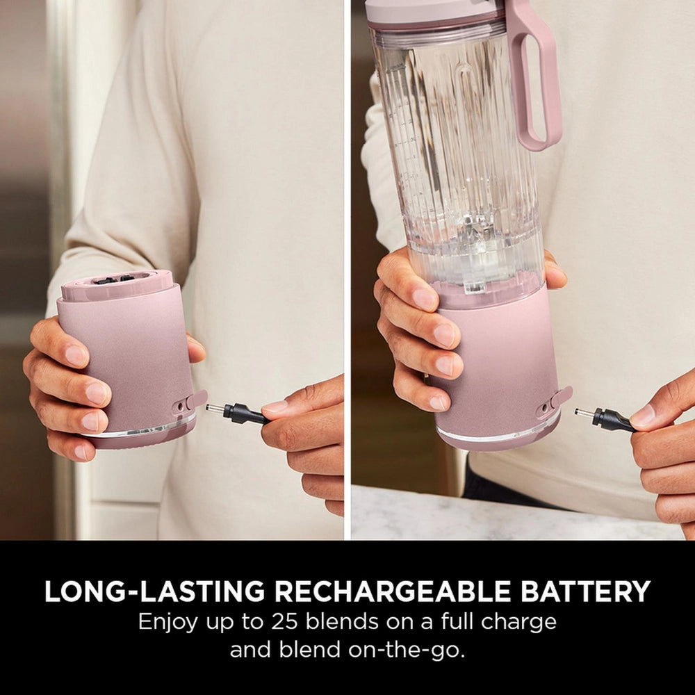 Ninja BC251UKPK Ninja Blast Max Portable Blender - Dusty Pink