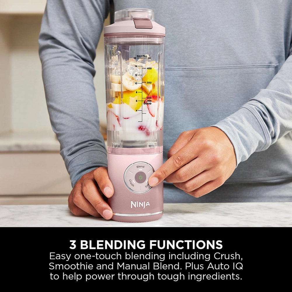 Ninja BC251UKPK Ninja Blast Max Portable Blender - Dusty Pink