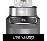 Ninja BN500UK Motorised Compact Blender with Auto-iQ – Dark Grey