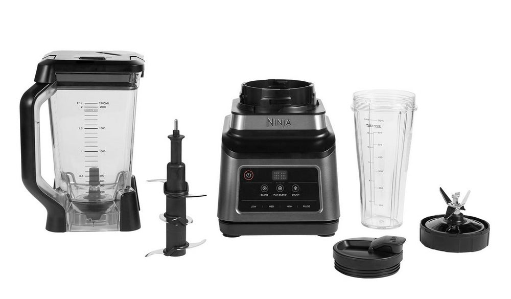 Ninja BN750UK 2-in-1 Blender with Auto-iQ - Black/Silver