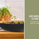 Ninja CW90928UK ExtendedLife Ceramic 28cm Wok - Apricot