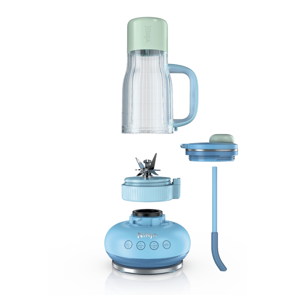 Ninja DB351UKBL Ninja BlendBoss Tumbler Blender - Blue Raspberry