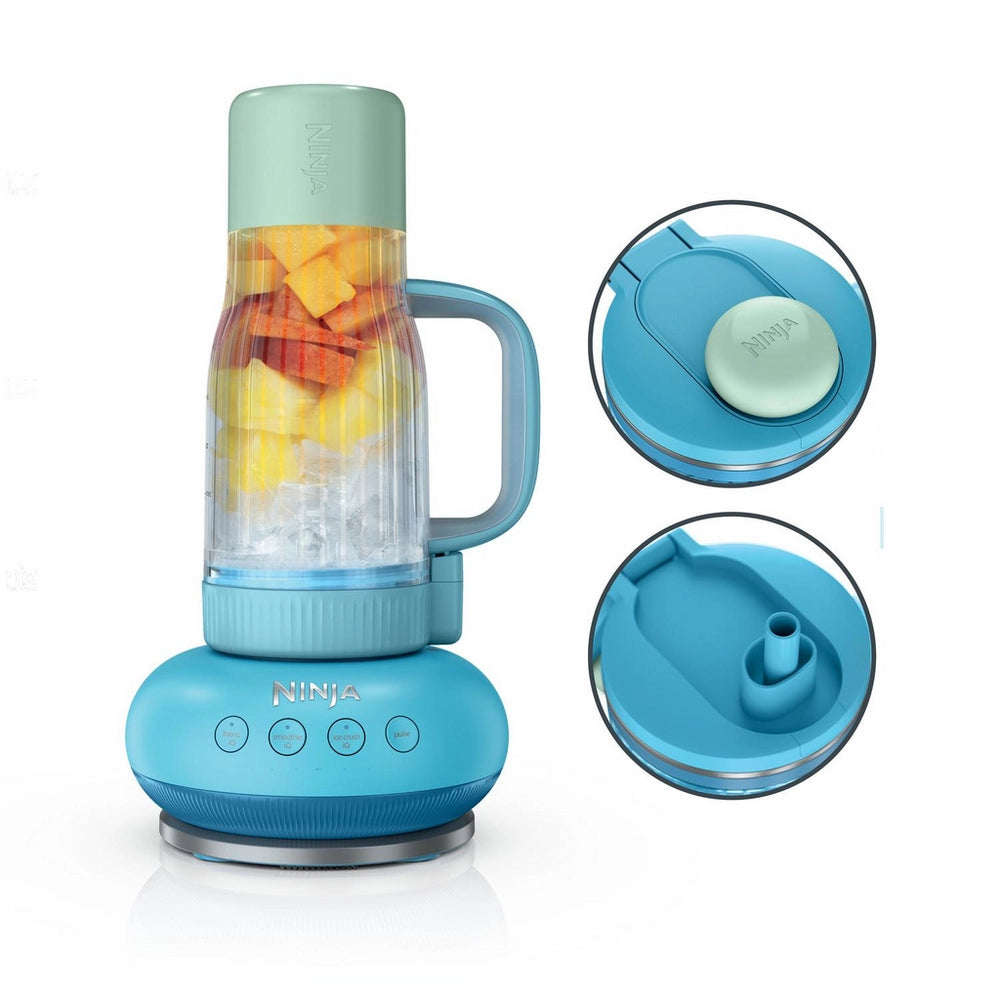 Ninja DB351UKBL Ninja BlendBoss Tumbler Blender - Blue Raspberry