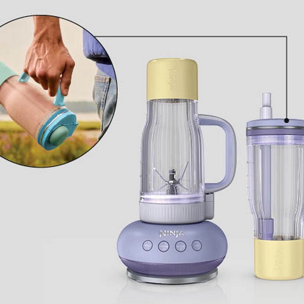 Ninja DB351UKBL Ninja BlendBoss Tumbler Blender - Blue Raspberry