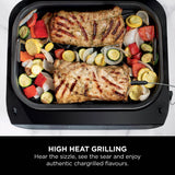 Ninja DG551UK Electric Air-Grill & Fryer - Black/Stainless Steel
