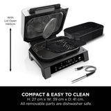 Ninja DG551UK Electric Air-Grill & Fryer - Black/Stainless Steel