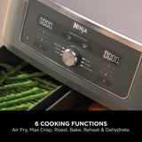 Ninja DZ400UK 9.5 litre MAX 6-in-1 Dual Zone Air Fryer - Gun Metal Grey