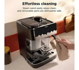 Ninja ES301UK Luxe Café MINI Espresso Machine - Black/ Silver
