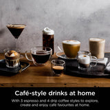 Ninja ES601UKBK Ninja Luxe Café Premier Espresso Machine - Midnight Black