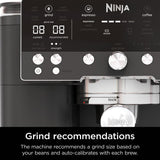 Ninja ES601UKBK Ninja Luxe Café Premier Espresso Machine - Midnight Black