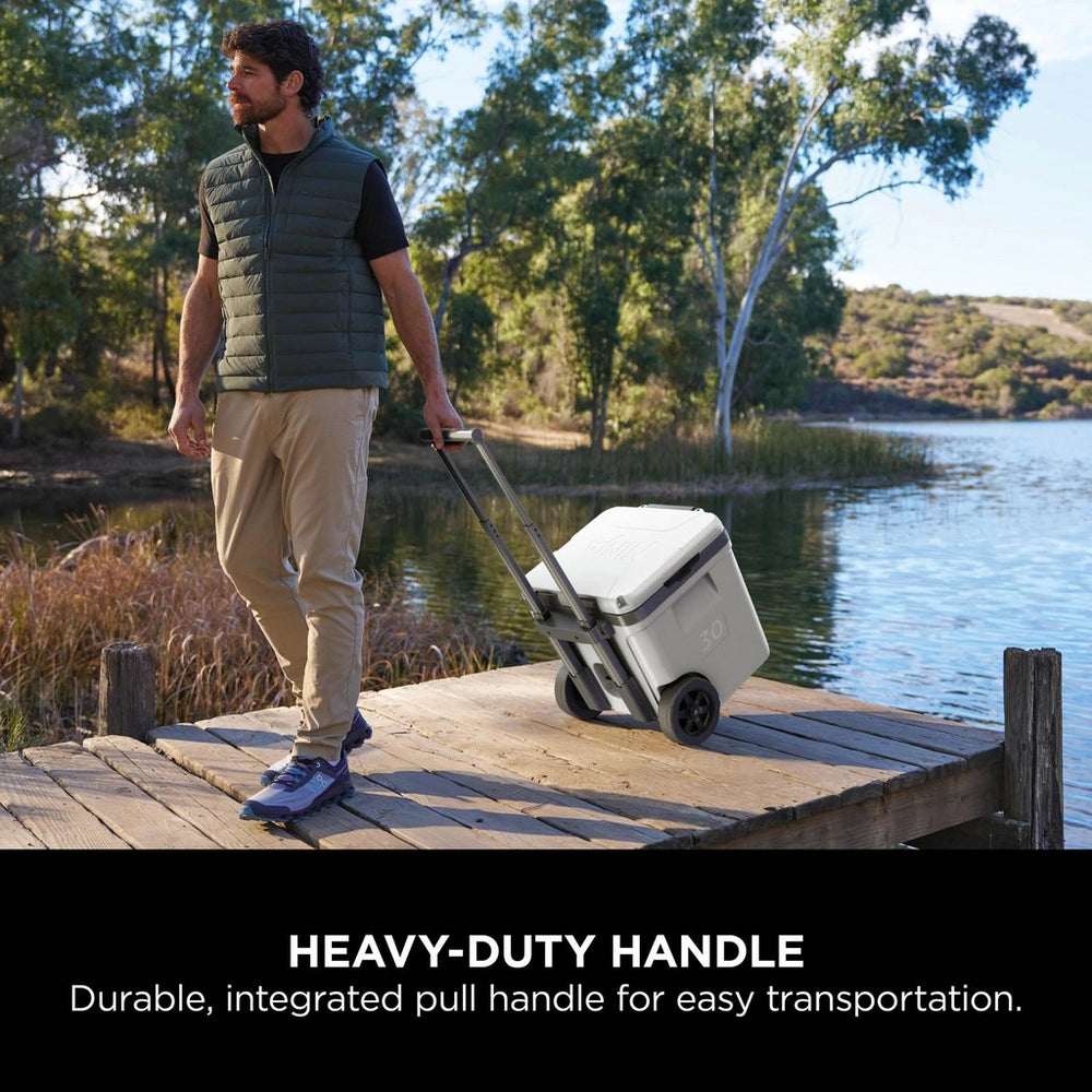 Ninja FB230UKWH Ninja FrostVault 30QT/28L Wheeled Cooler with Dry Zone - Cloud White