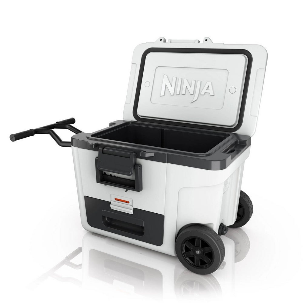 Ninja FB245UKWH Ninja FrostVault 45QT/42L Wheeled Cooler with Dry Zone - Cloud White