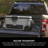 Ninja FB265EUUKGY Ninja FrostVault 65QT/61L Wheeled Cooler with Dry Zone - Slate Grey
