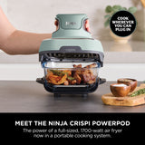 Ninja FN101UKSG CRISPi 4-in-1 Portable Air Fryer - Sage
