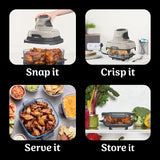 Ninja FN101UKST CRISPi 4-in-1 Portable Air Fryer - Stone