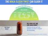 Ninja FS701UKBL SLUSHi Twist Frozen Drink Maker - Blue