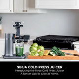 Ninja JC151UK Cold Cold Press Juicer with Anti-Clog Filter - Black