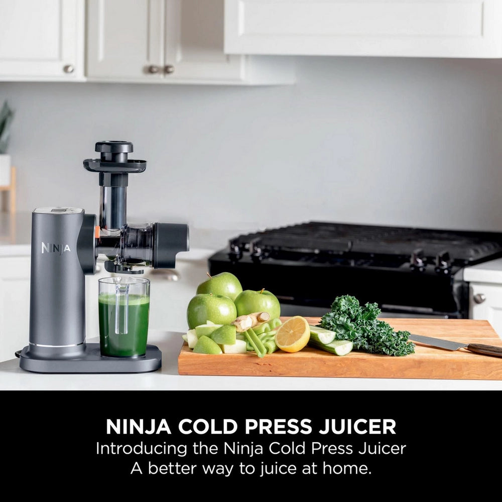 Ninja JC151UK Cold Cold Press Juicer with Anti-Clog Filter - Black