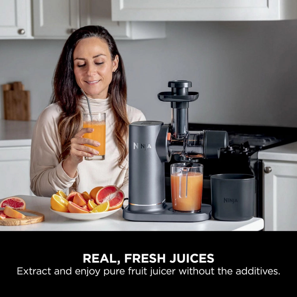 Ninja JC151UK Cold Cold Press Juicer with Anti-Clog Filter - Black