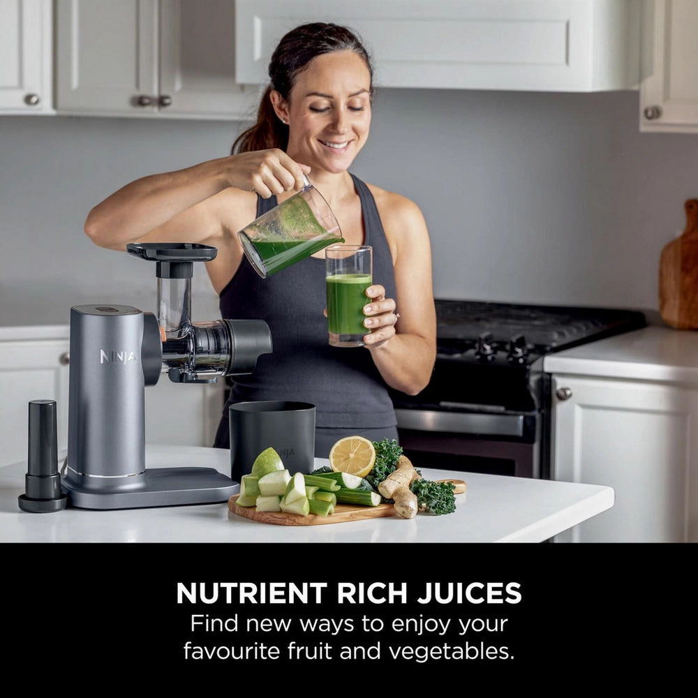 Ninja JC151UK Cold Cold Press Juicer with Anti-Clog Filter - Black
