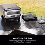 Ninja MO203UK Artisan Outdoor Pizza & Air Fry Oven with Cover - Grey
