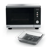 Ninja MW101UK CRISPi Microwave, Air Fryer & Oven with FusionCrisp Technology - Silver