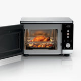 Ninja MW101UK CRISPi Microwave, Air Fryer & Oven with FusionCrisp Technology - Silver