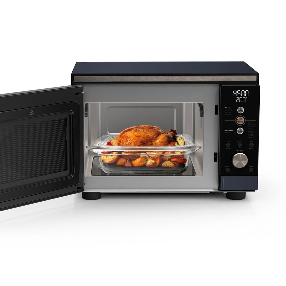 Ninja MW101UK CRISPi Microwave, Air Fryer & Oven with FusionCrisp Technology - Silver