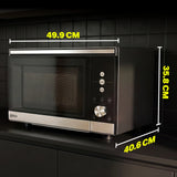 Ninja MW101UK CRISPi Microwave, Air Fryer & Oven with FusionCrisp Technology - Silver
