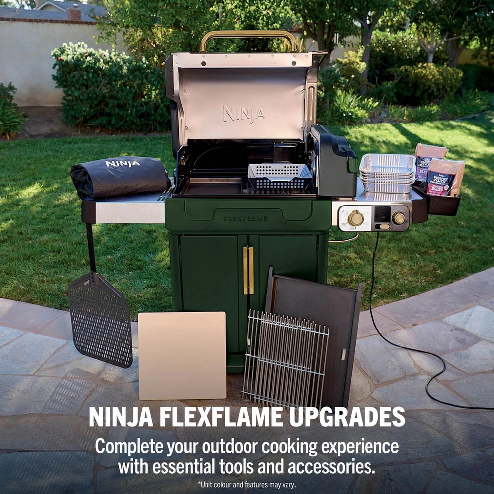 Ninja PG301UKGN FlexFlame Gas BBQ & Outdoor Cooking System - Green