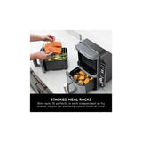 Ninja SL400UK Double Stack XL 2-Drawer 9.5L Air Fryer - Grey