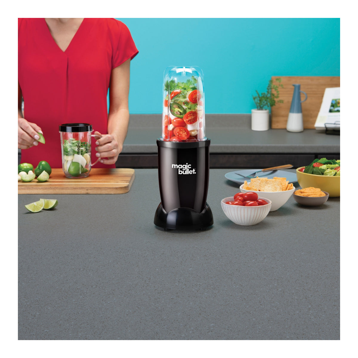Nutribullet 02770 magic bullet 6-Piece Kit - Black