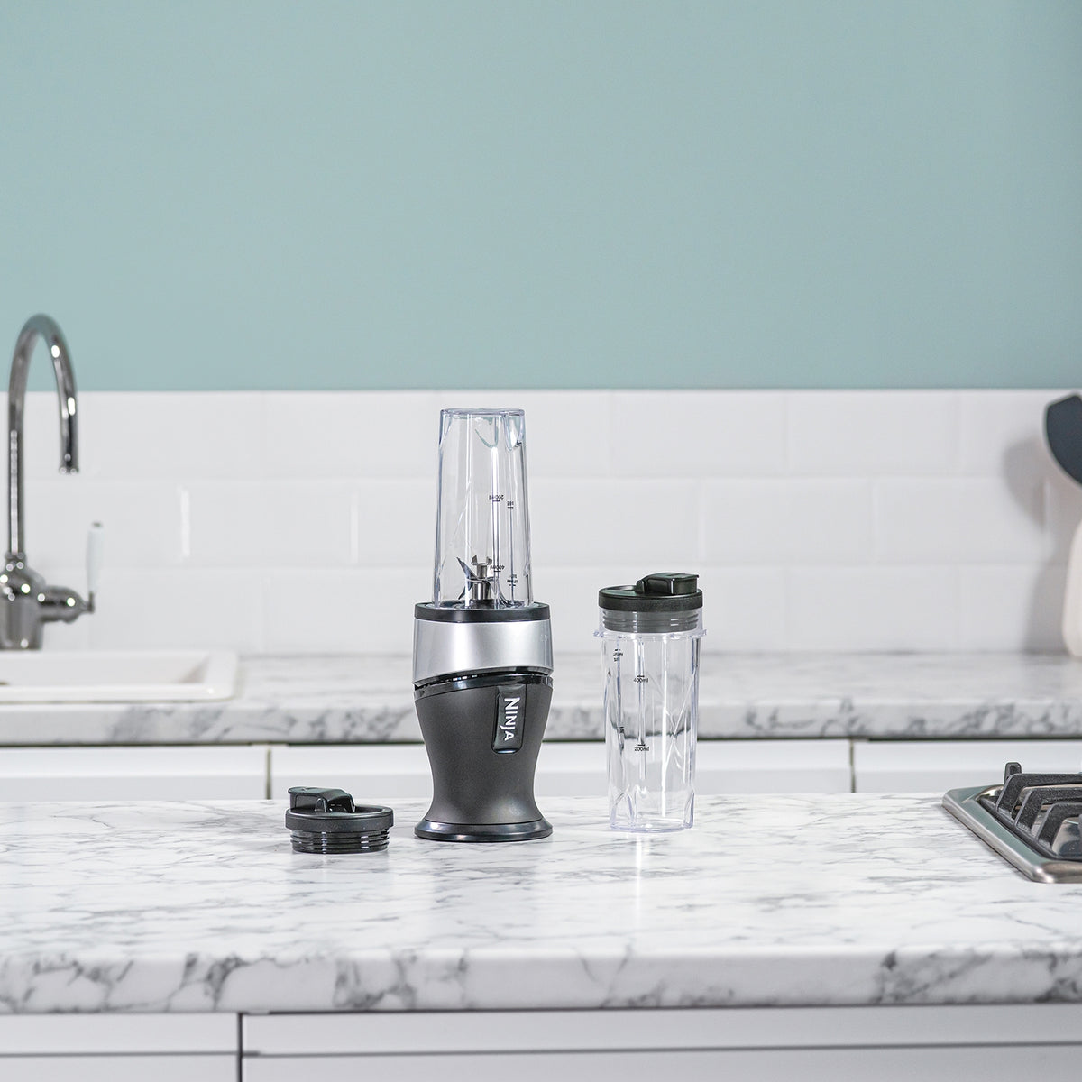 Ninja QB3001UKS Blender and Smoothie Maker - Black/Silver