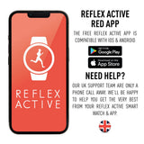 Reflex Active RA23-2170 Series 23 Black Smart Calling Watch - Black