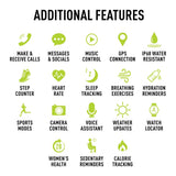 Reflex Active RA30-2188 Amoled Series 30 Smart Watch - Nude