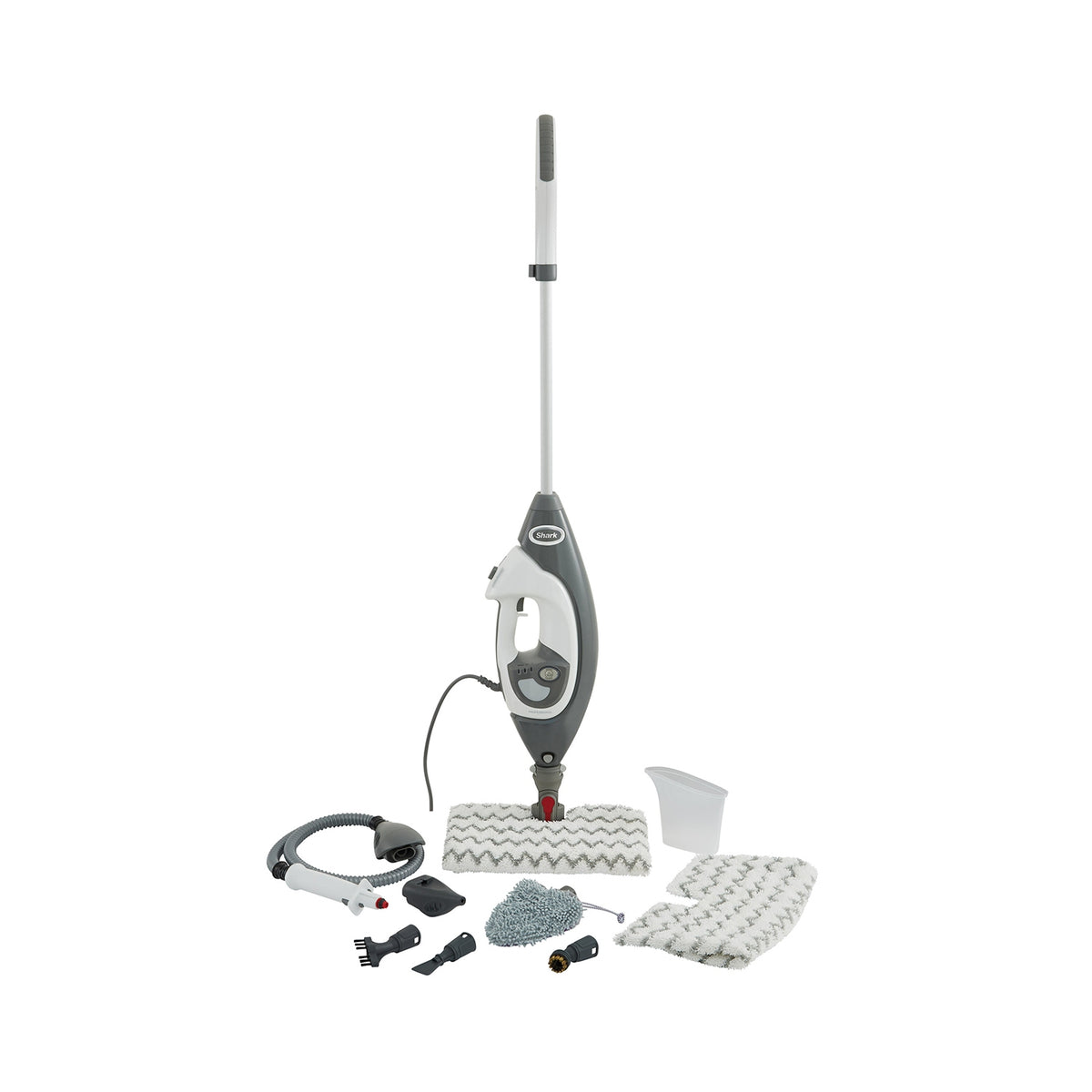 Shark S6005UK Floor & Handheld Steam Cleaner - Shark Steel Grey/Bordeaux