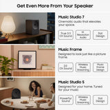 Samsung HW-LS71H/XU Multi-Directional Music Studio 7 WiFi-Bluetooth Wireless Speaker - White
