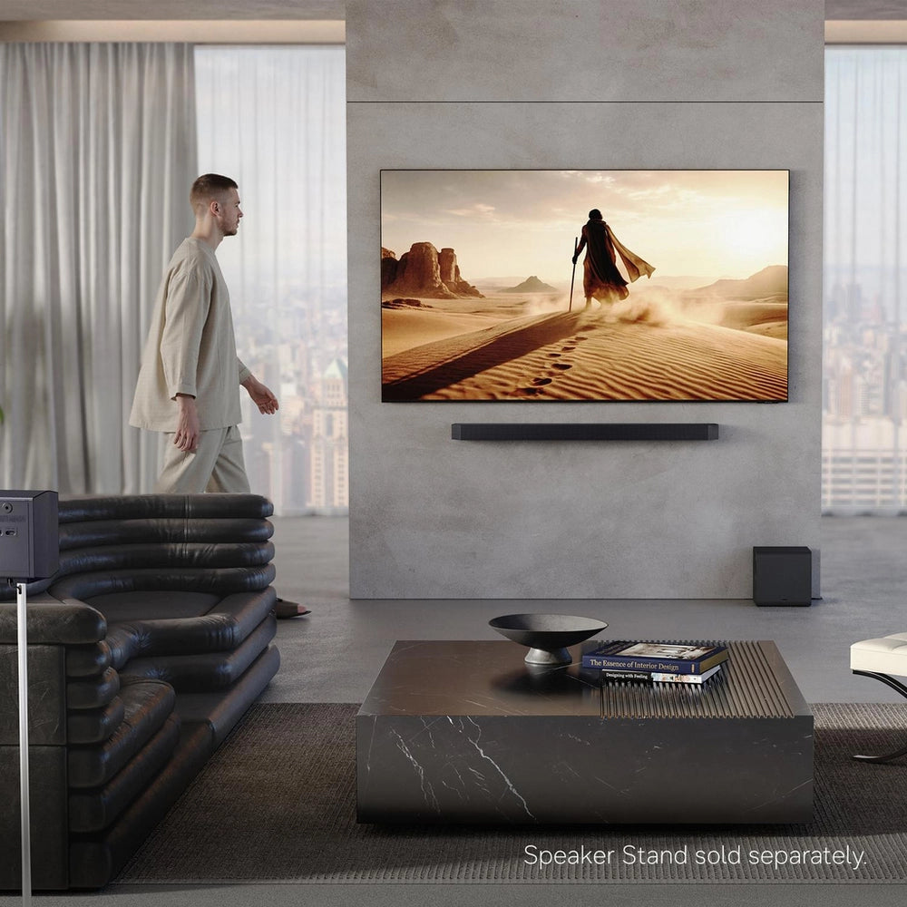 Samsung HW-Q990H/XU 11.1.4ch Q-Series Soundbar with Subwoofer & Rear Speaker - Titan Black