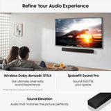 Samsung HW-QS90H/XU 7.1.2ch Q-Series Soundbar with Subwoofer - Graphite Black
