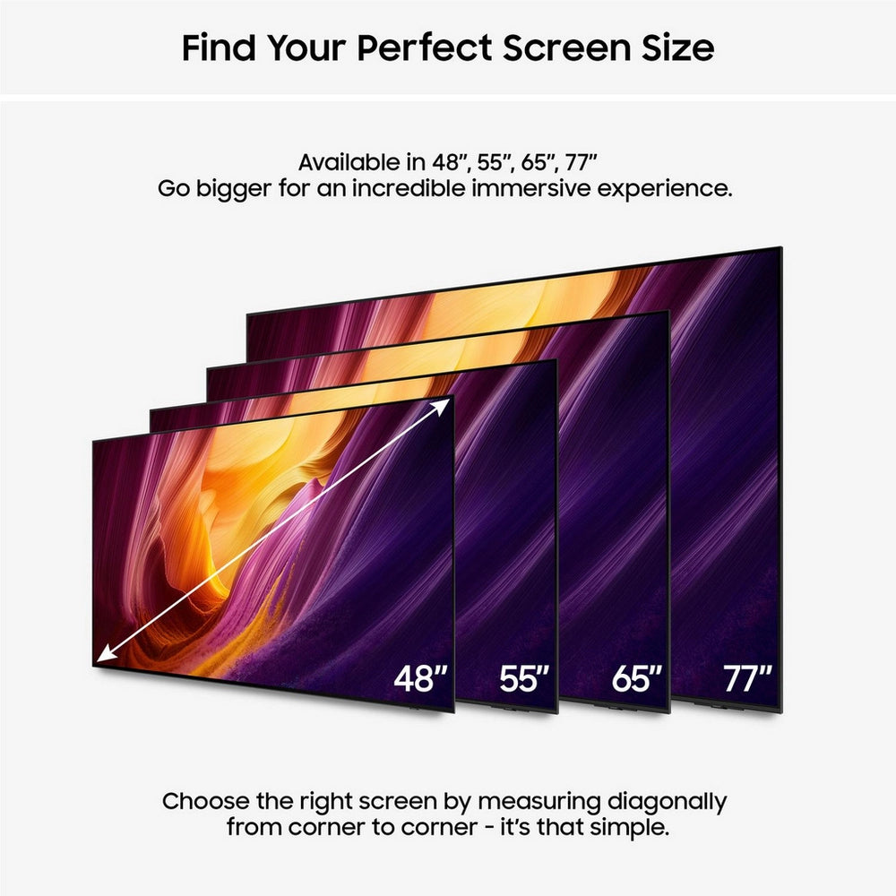 Samsung QE55S95HFTXXU 55" OLED Glare Free Vision AI Smart TV