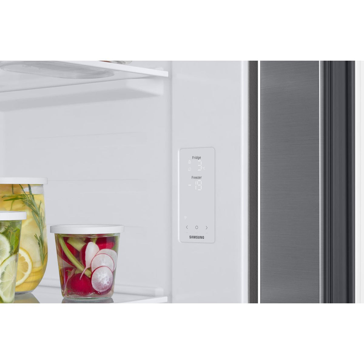 Samsung RS57DG400EM9EU 91cm Frost Free American Fridge Freezer - Silver
