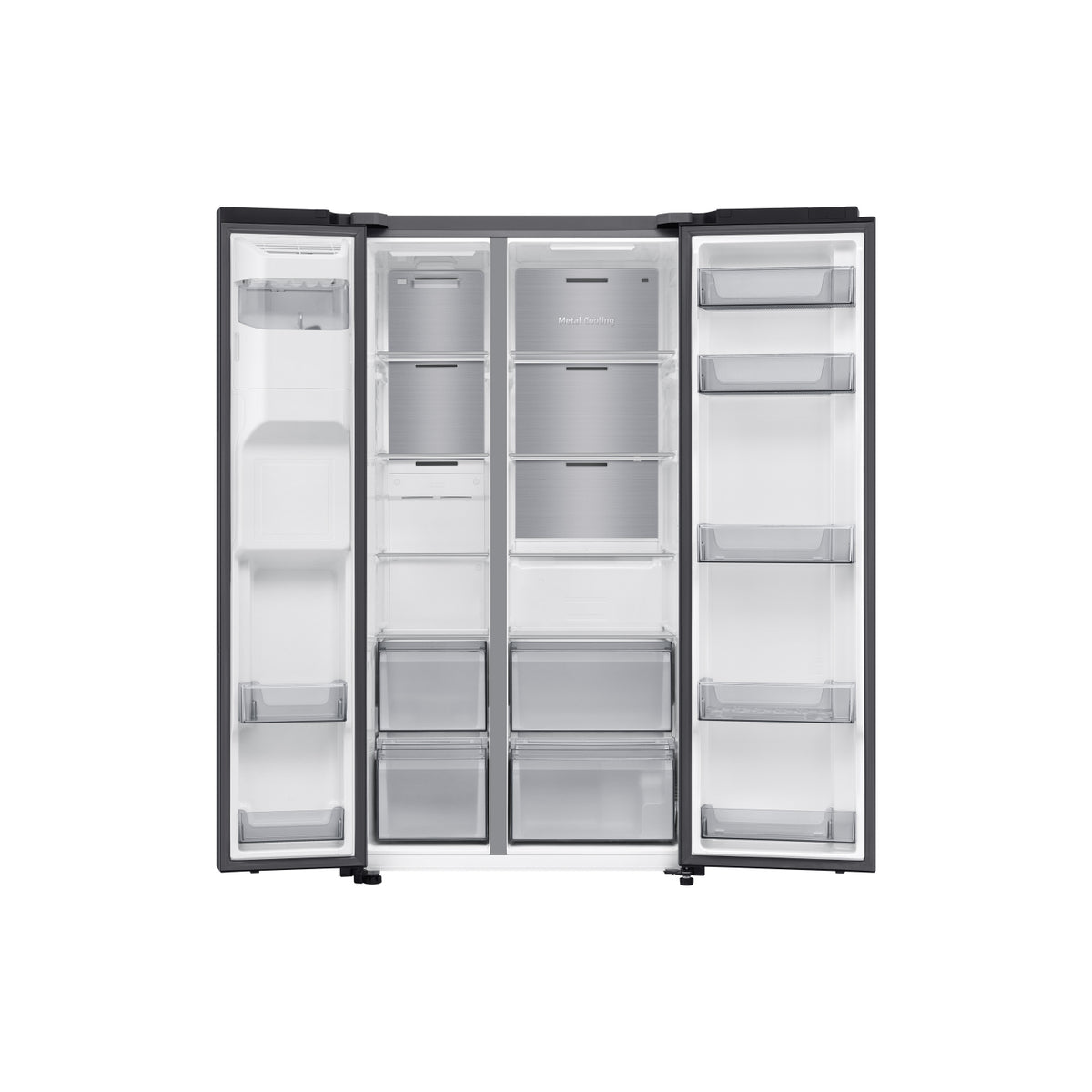 Samsung RS70F64KEFEU 91cm Side by Side American Fridge Freezer - Black