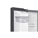 Samsung RS70F66KCFEU 91cm Side by Side American Fridge Freezer - Stainless Steel Black