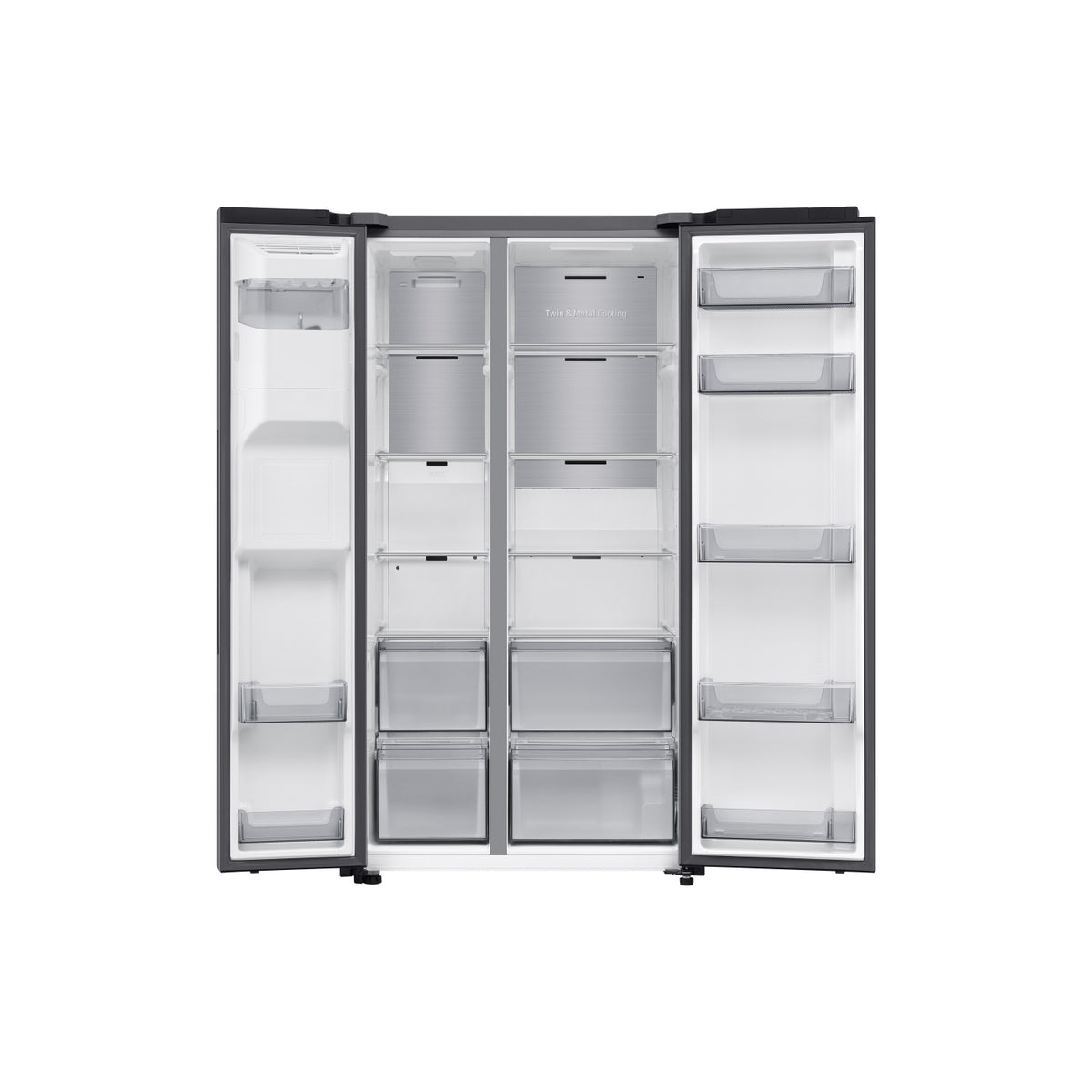 Samsung RS70F66KCTEU 91cm Side by Side American Fridge Freezer - Silver